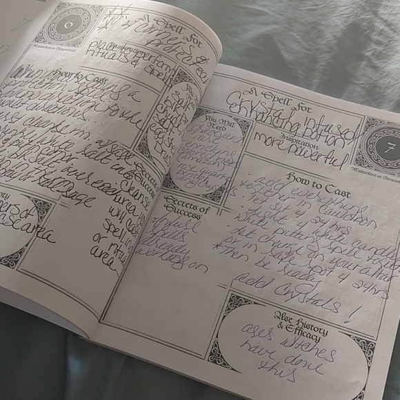 Wiccan Workbook for spell work - Picture 4 of 4